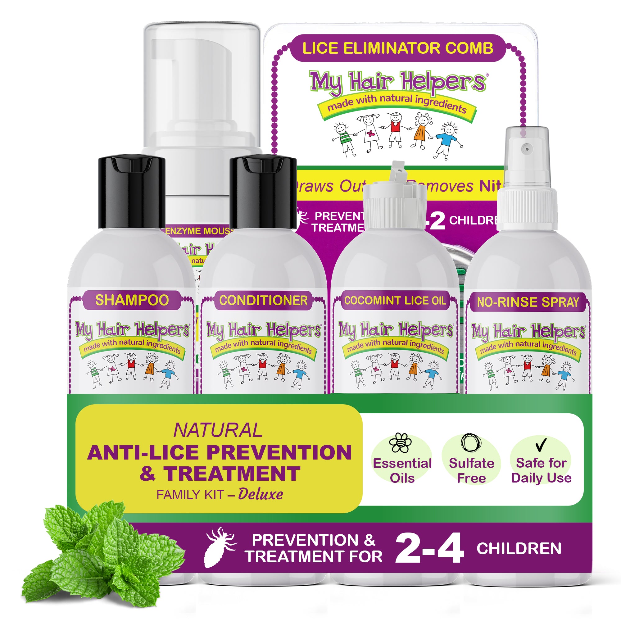 Lice treatment and prevention kit Deluxe
