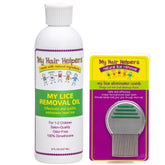 lice removal oil and nit comb kit