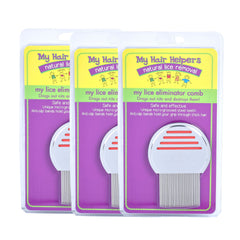 My Hair Helpers lice comb 3 pack