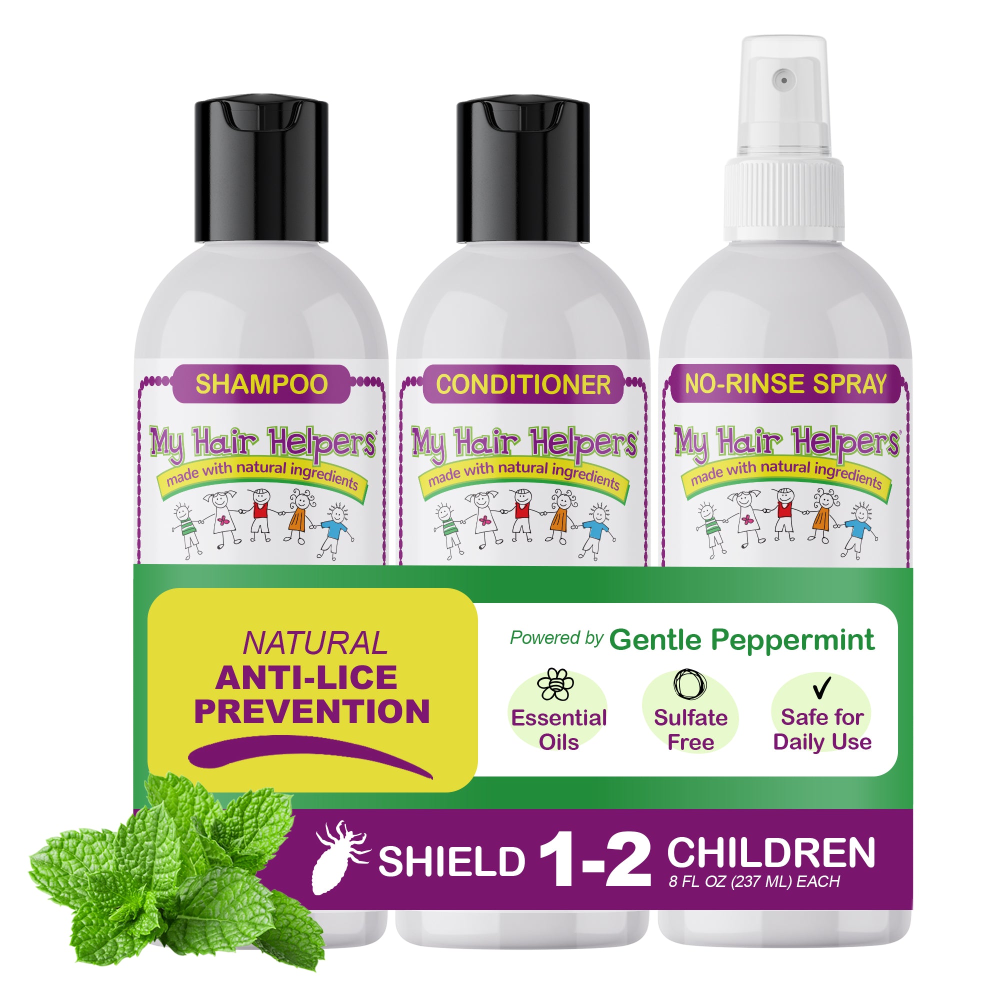 essentials to lice prevention 8oz