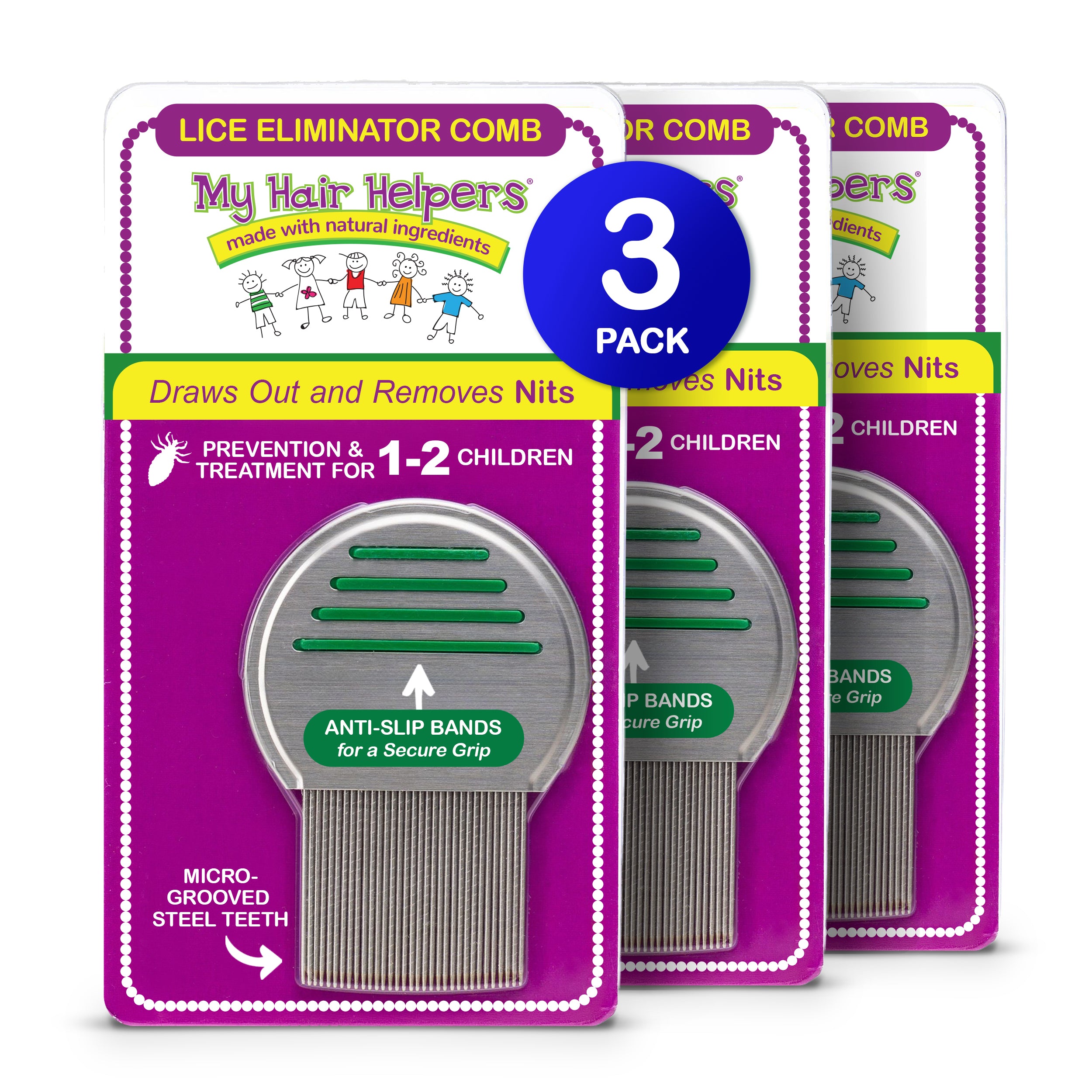 lice comb three pack