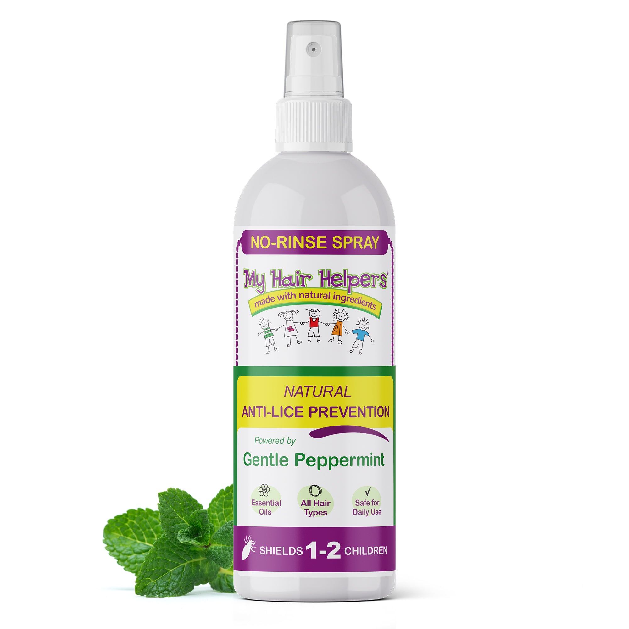8oz Mint Lice Prevention Spray