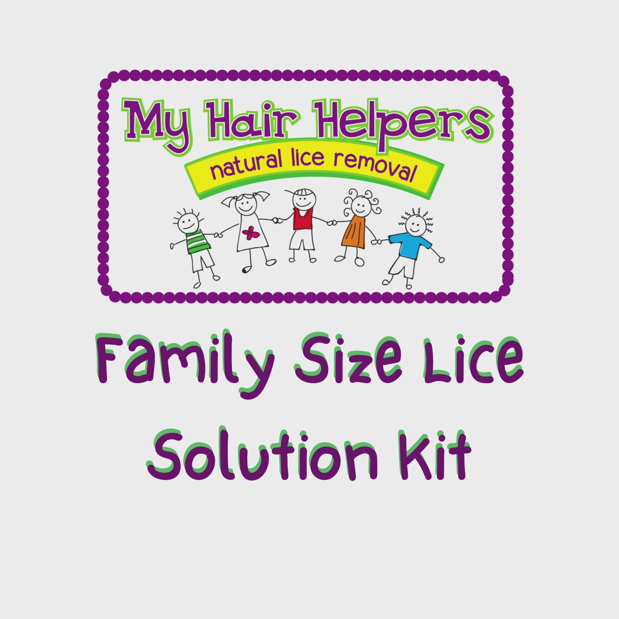 Family Size Lice Solution Kit