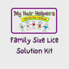 Family Size Lice Solution Kit